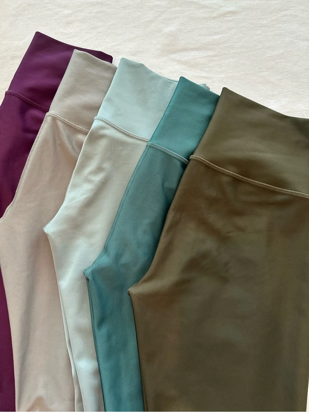 ALO Yoga Deep Plum High-Waist Leggings